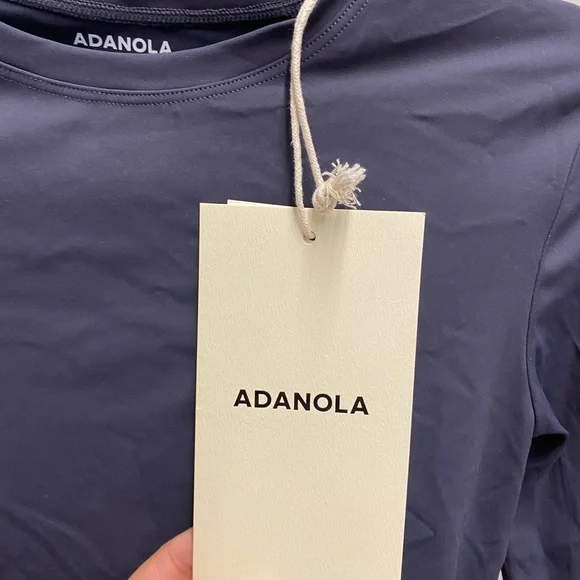 NWT Adanola Ultimate Long Sleeve Top - Midnight Blue - Picture 6 of 10